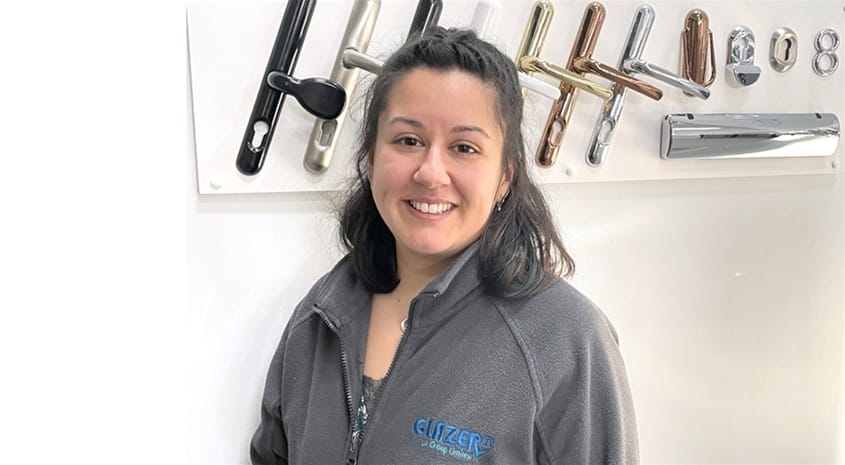 New to the industry, Katrina thrives at Glazerite and grows into new role