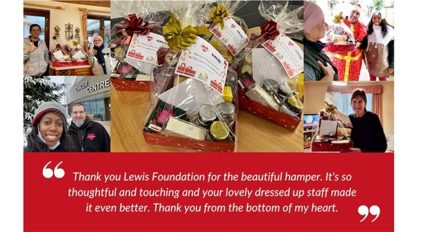 Supporting The Lewis Foundation this Christmas