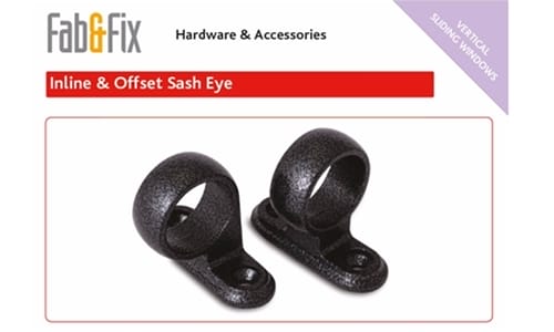 Vertical Slider Inline and Offset Sash Eye